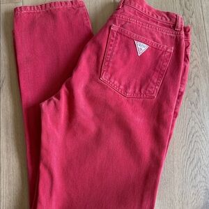 Guess Vibrant Red Jeans